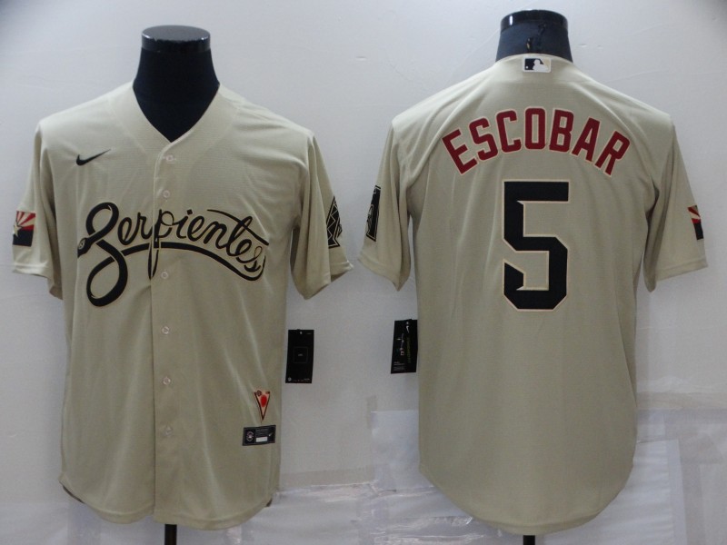 Arizona Diamondbacks Cream MLB Jersey