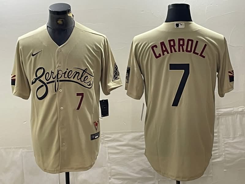 Arizona Diamondbacks Cream MLB Jersey