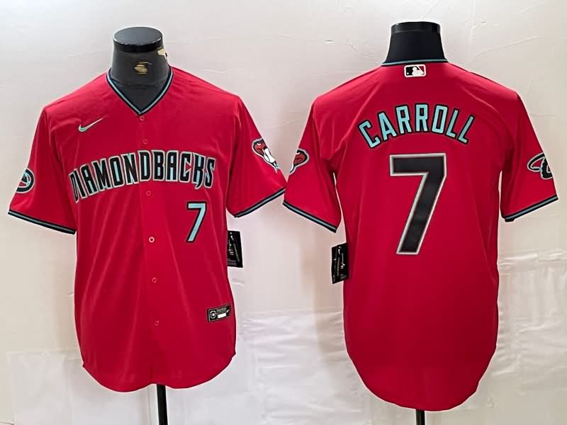 Arizona Diamondbacks Red MLB Jersey 02