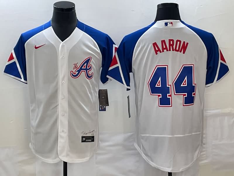 Atlanta Braves White Elite MLB Jersey 02