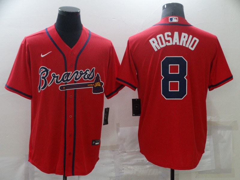 Atlanta Braves Red MLB Jersey