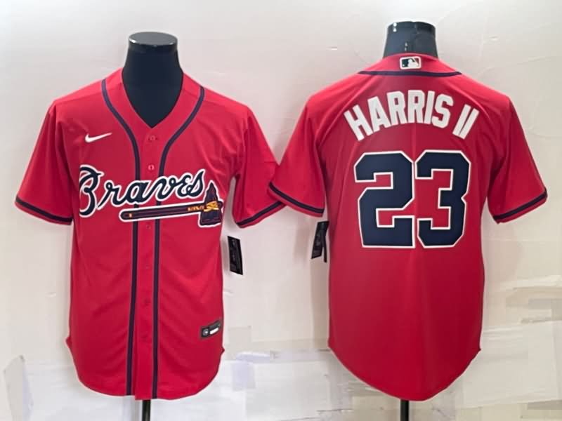 Atlanta Braves Red MLB Jersey