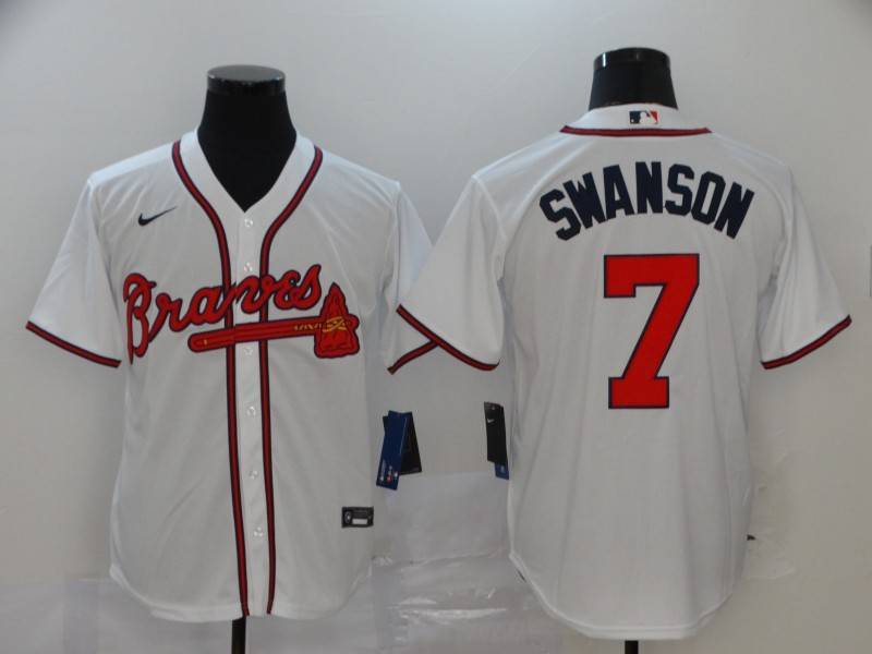 Atlanta Braves White MLB Jersey