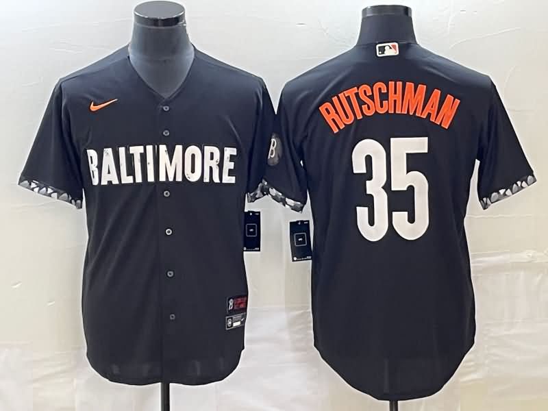 Baltimore Orioles Black MLB Jersey 02