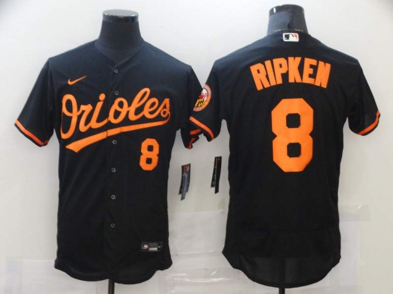 Baltimore Orioles Black Elite MLB Jersey