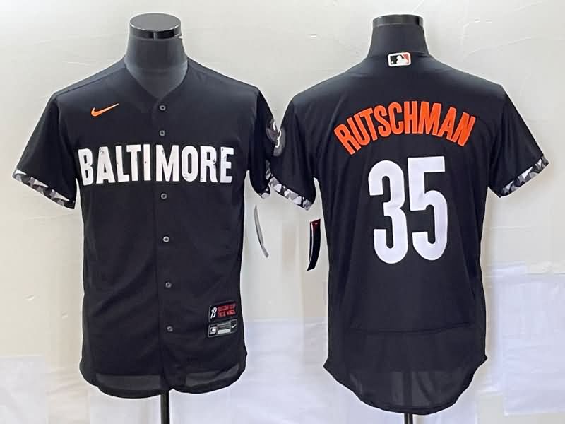 Baltimore Orioles Black Elite MLB Jersey 02