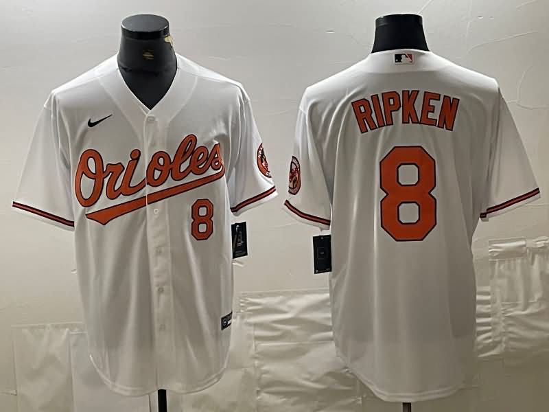 Baltimore Orioles White MLB Jersey