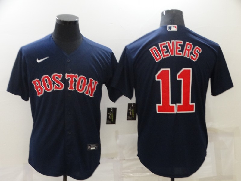 Boston Red Sox Dark Blue MLB Jersey