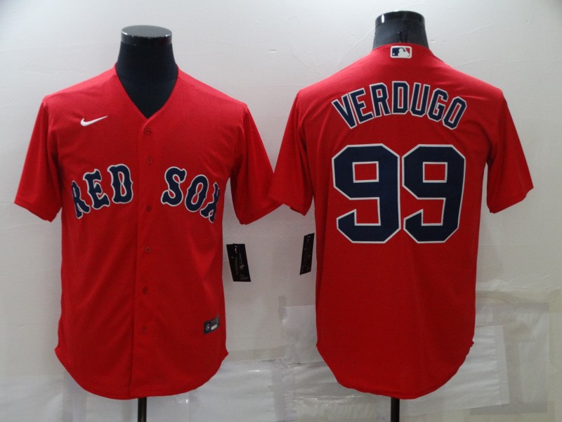 Boston Red Sox Red MLB Jersey