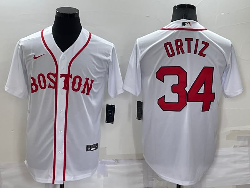 Boston Red Sox White MLB Jersey