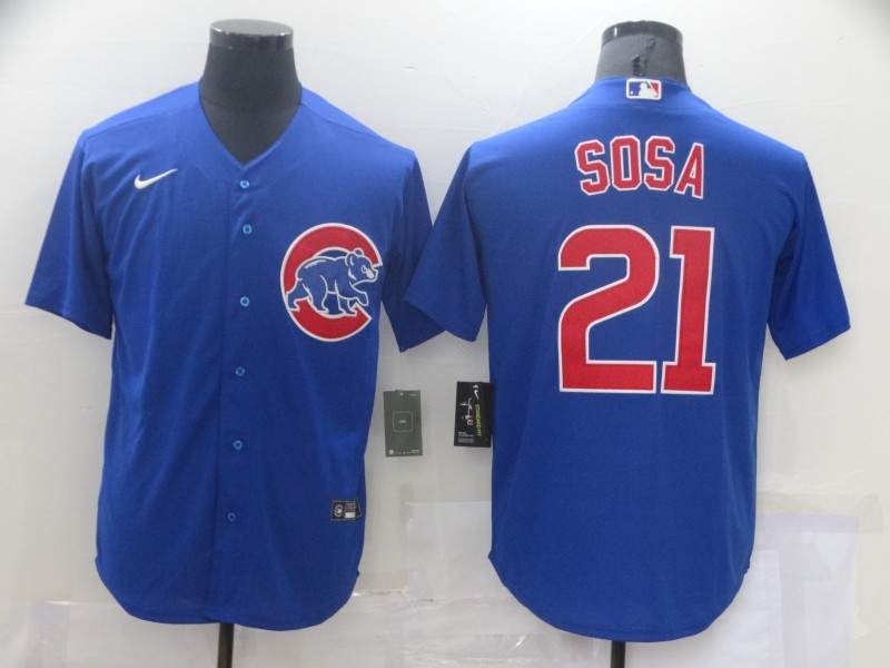 Chicago Cubs Blue MLB Jersey