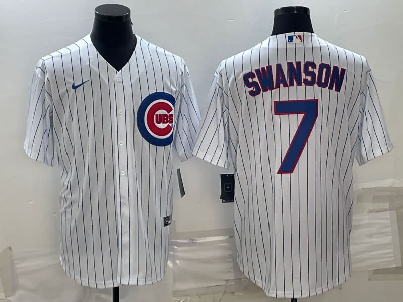 Chicago Cubs White MLB Jersey