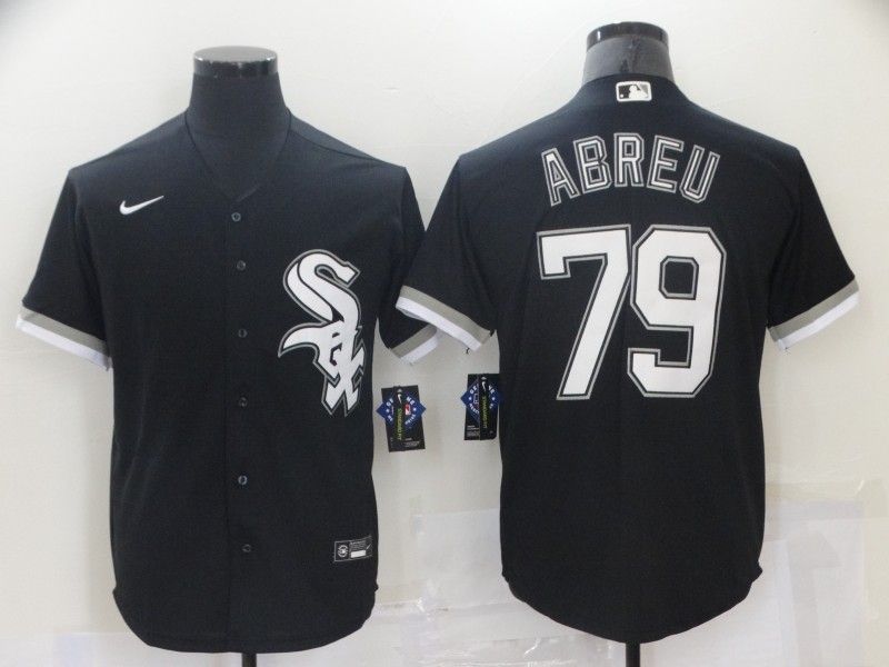 Chicago White Sox Black MLB Jersey 02