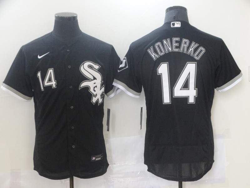 Chicago White Sox Black Elite MLB Jersey 02