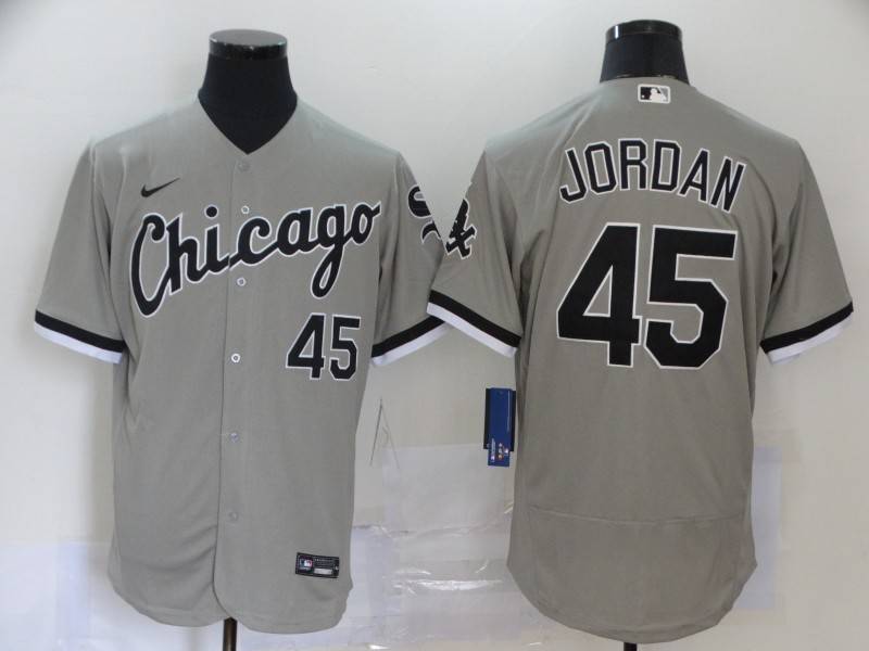 Chicago White Sox Grey Elite MLB Jersey