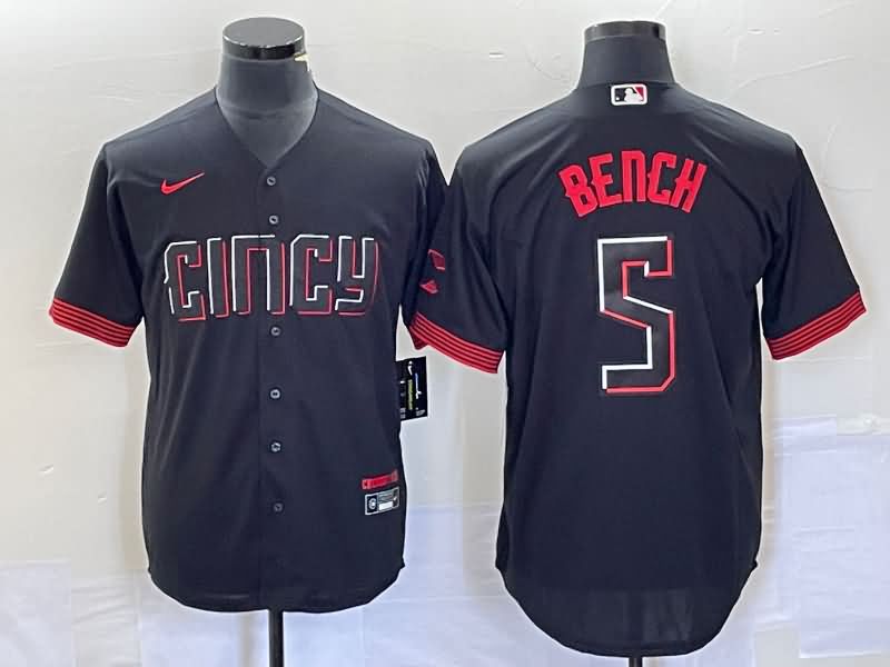 Cincinnati Reds Black MLB Jersey