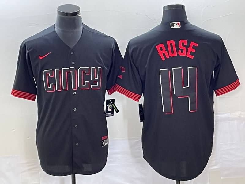 Cincinnati Reds Black MLB Jersey