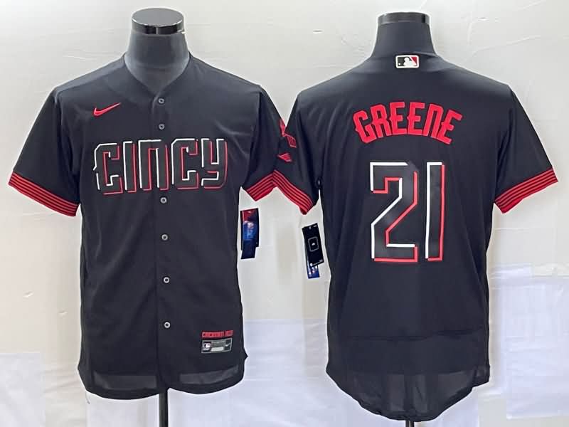 Cincinnati Reds Black Elite MLB Jersey