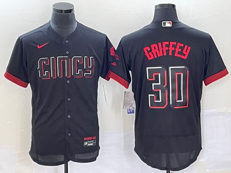 Cincinnati Reds Black Elite MLB Jersey