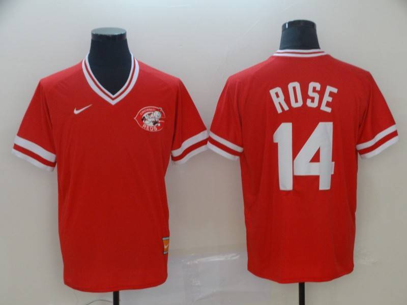 Cincinnati Reds Red Retro MLB Jersey