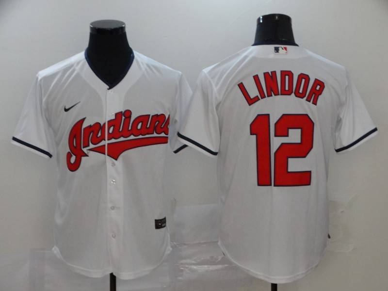 Cleveland Indians White MLB Jersey