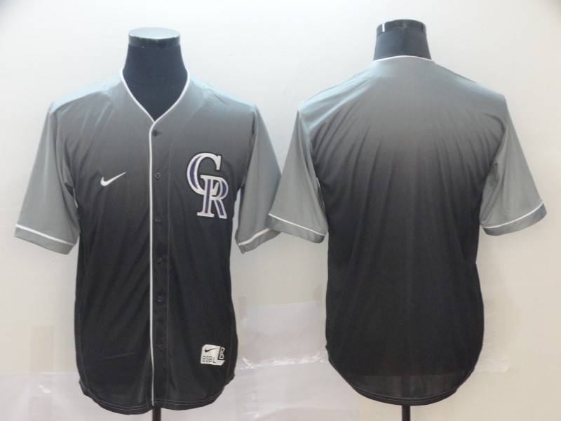 Colorado Rockies Black Fashion MLB Jersey Colorado Rockies Black Fashion MLB Jersey