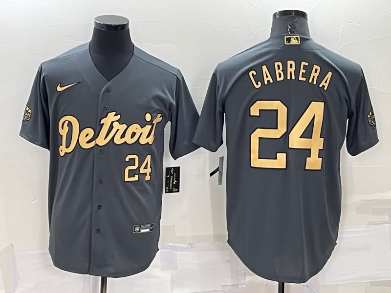 Detroit Tigers Black ALL STAR MLB Jersey