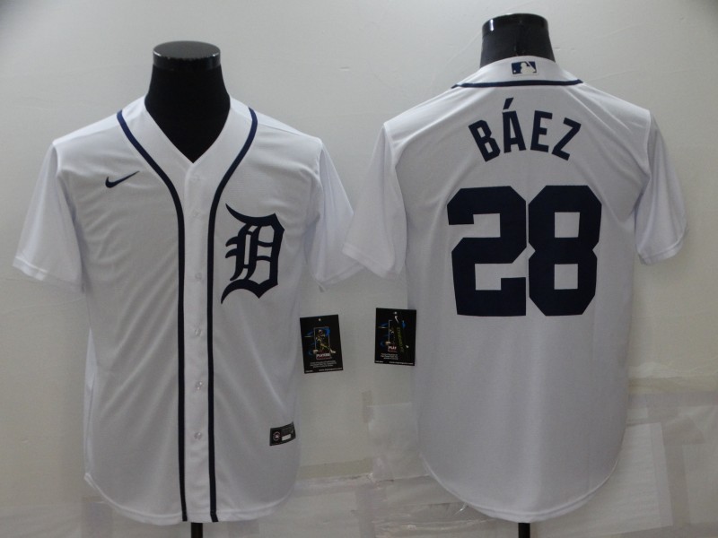 Detroit Tigers White MLB Jersey