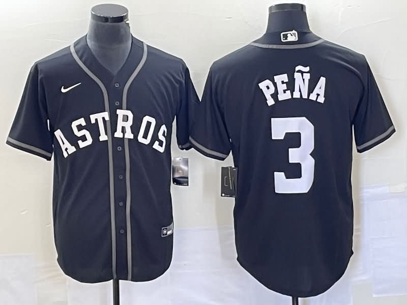 Houston Astros Black MLB Jersey