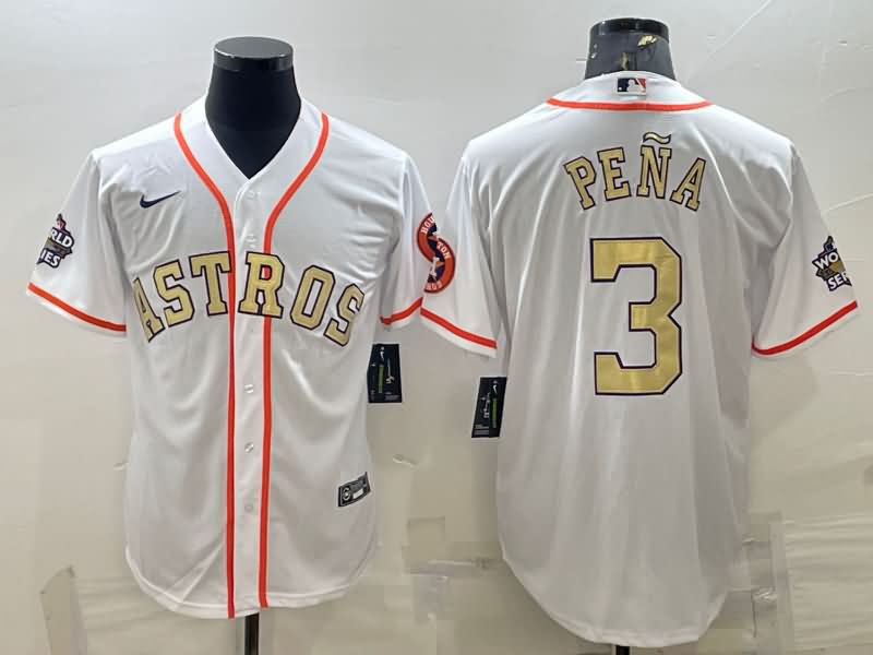 Houston Astros White Champion MLB Jersey