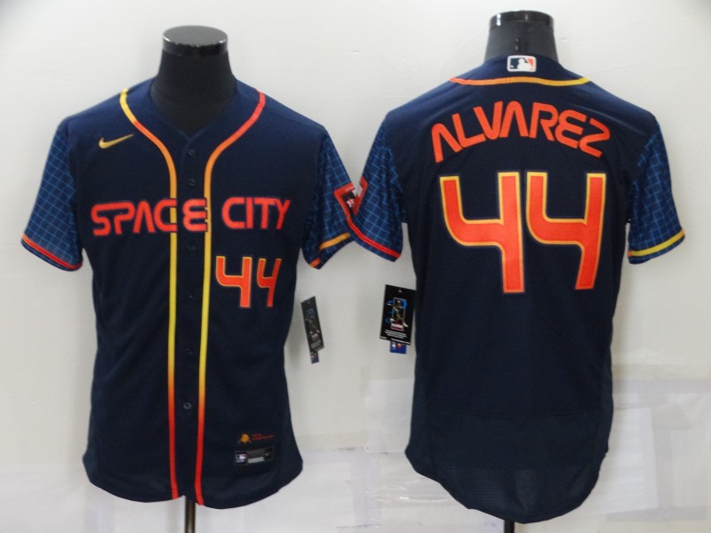 Houston Astros Dark Blue Elite MLB Jersey