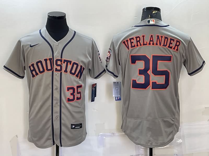 Houston Astros Grey Elite MLB Jersey