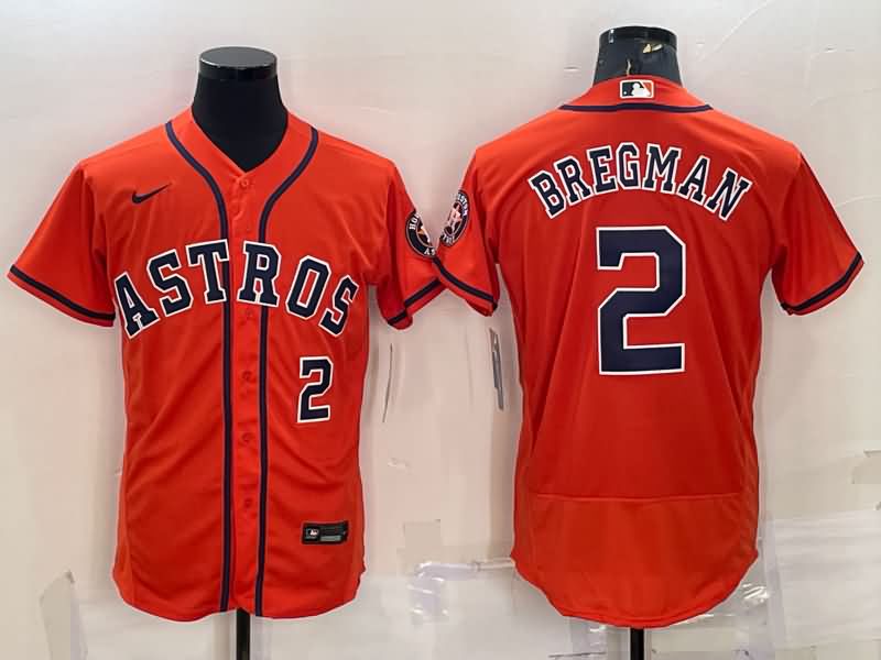 Houston Astros Orange Elite MLB Jersey