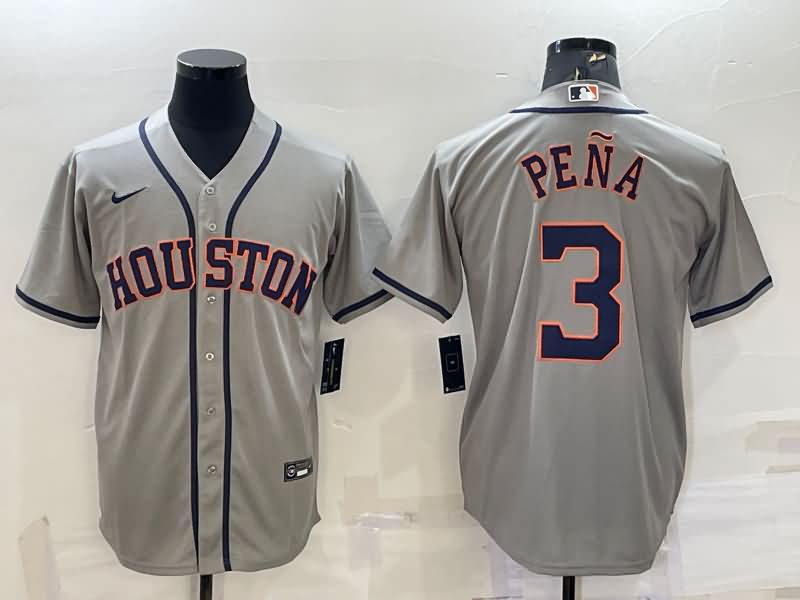 Houston Astros Grey MLB Jersey