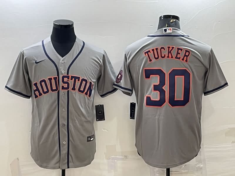 Houston Astros Grey MLB Jersey