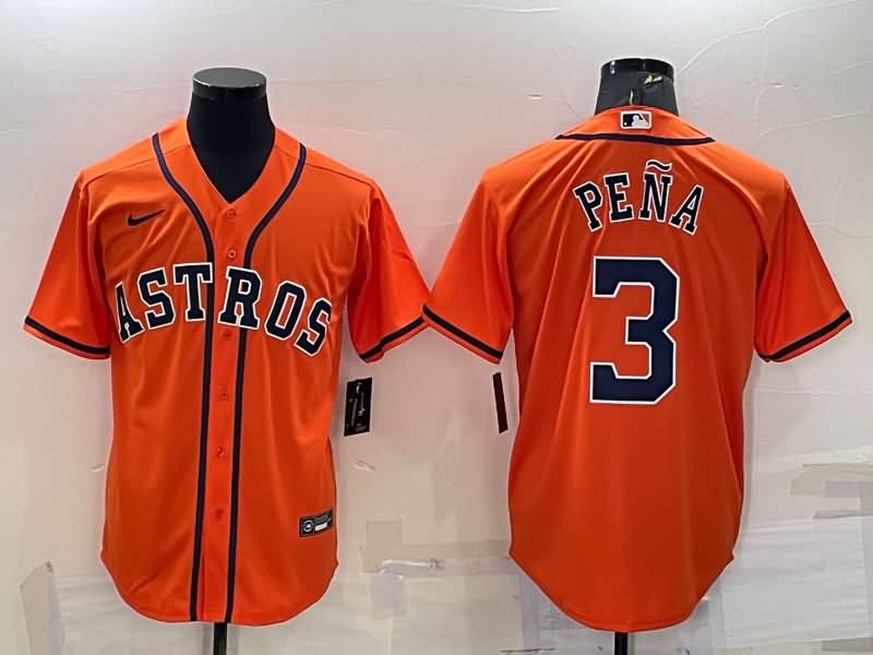 Houston Astros Orange MLB Jersey