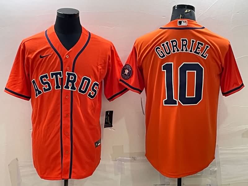 Houston Astros Orange MLB Jersey