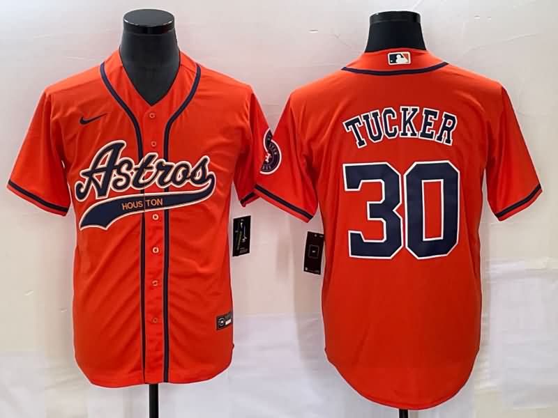 Houston Astros Orange MLB Jersey 02