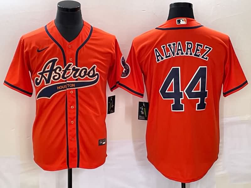 Houston Astros Orange MLB Jersey 02