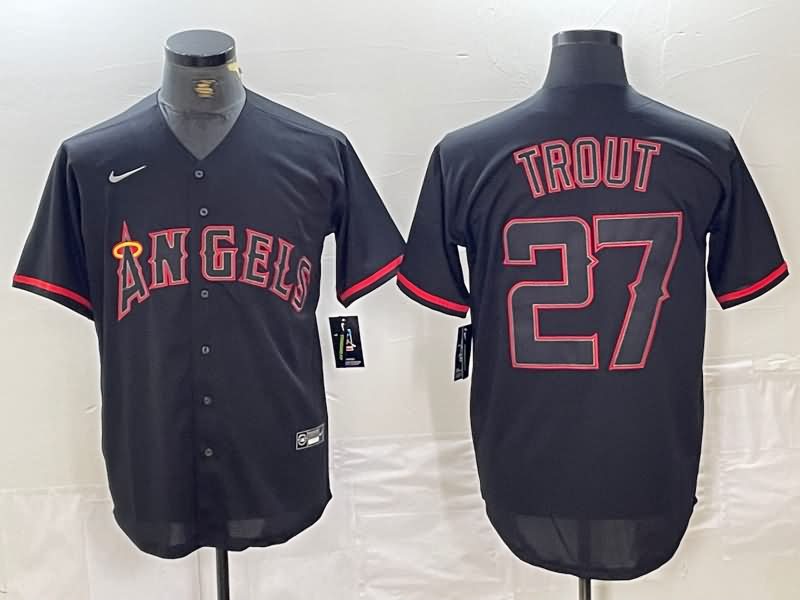 Los Angeles Angels Black MLB Jersey