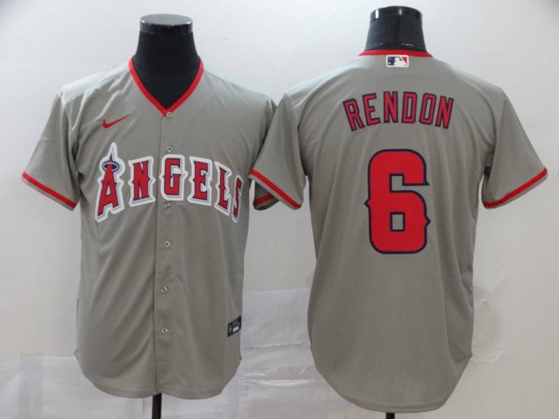 Los Angeles Angels Grey MLB Jersey