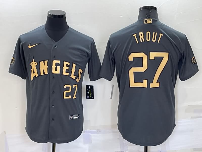 Los Angeles Angels Black ALL STAR MLB Jersey