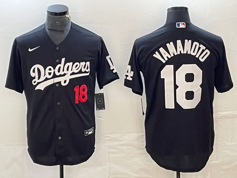 Los Angeles Dodgers Black MLB Jersey