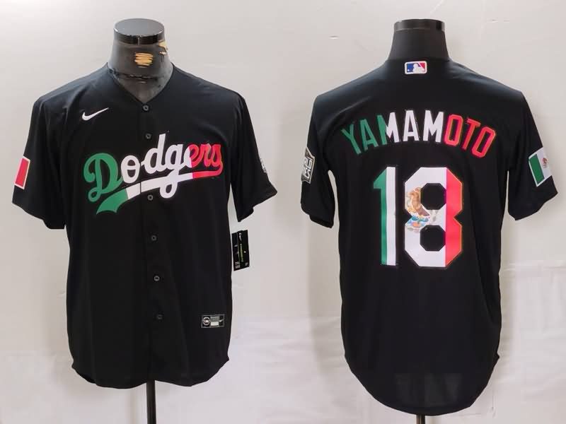 Los Angeles Dodgers Black MLB Jersey 03