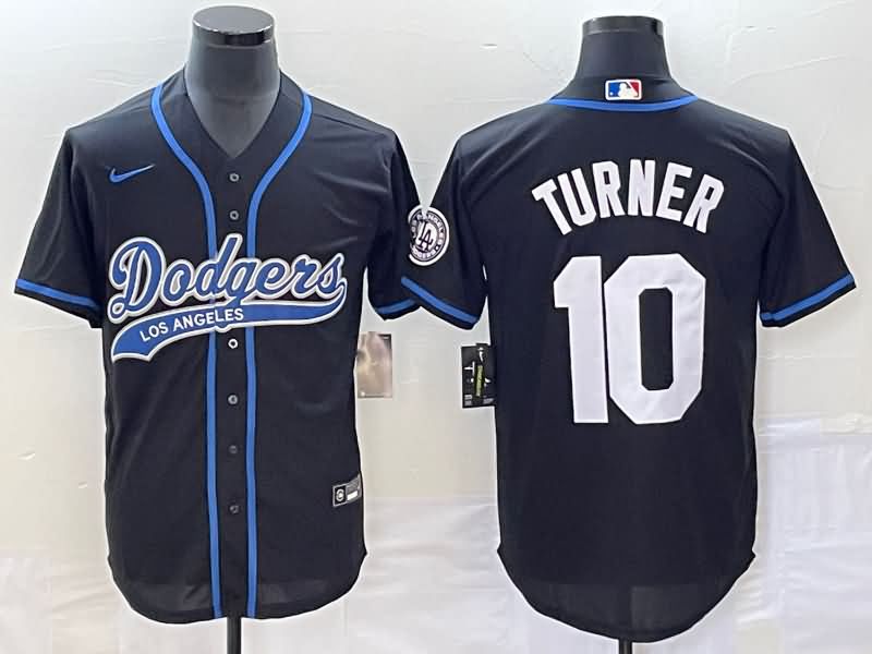 Los Angeles Dodgers Black MLB Jersey 07