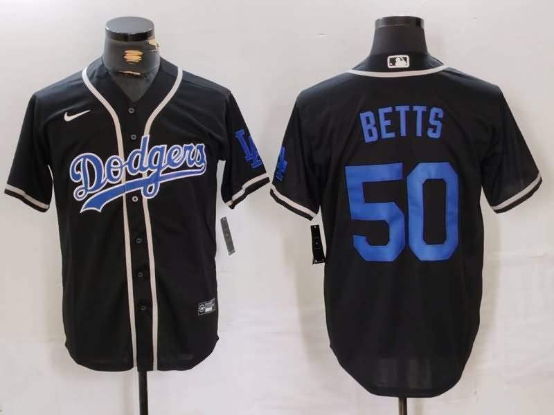 Los Angeles Dodgers Black MLB Jersey 10