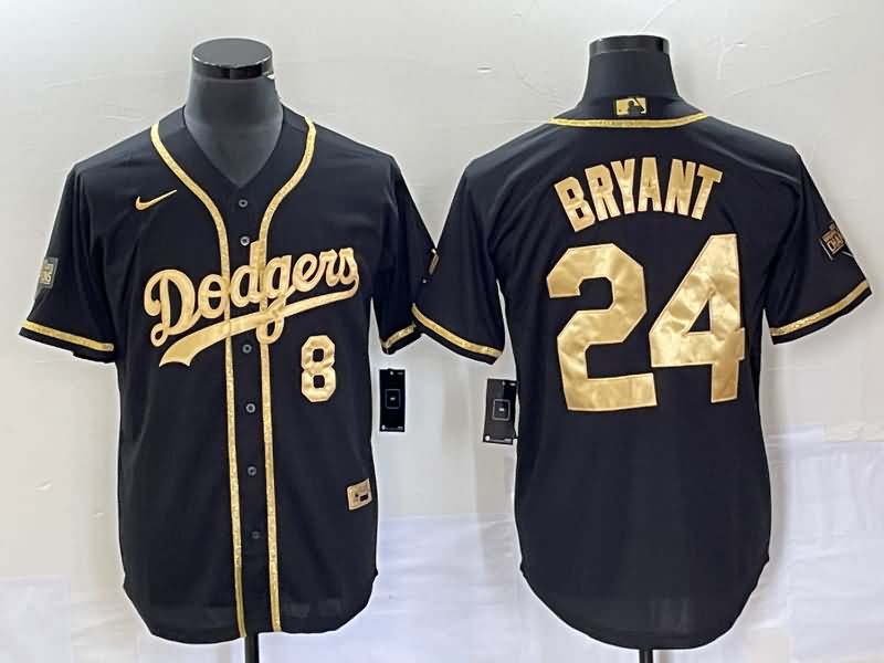 Los Angeles Dodgers Black Gold MLB Jersey