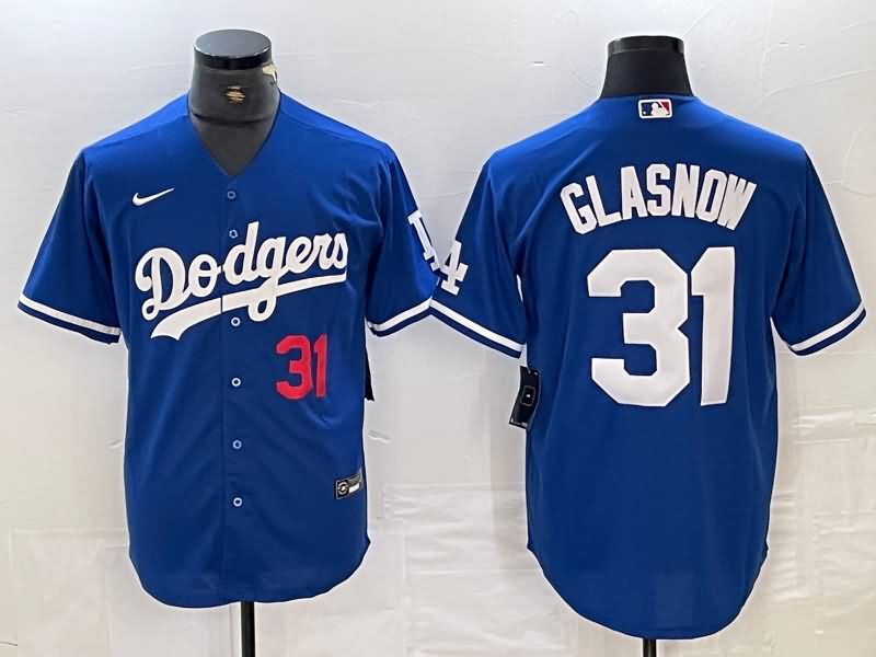 Los Angeles Dodgers Blue MLB Jersey 02