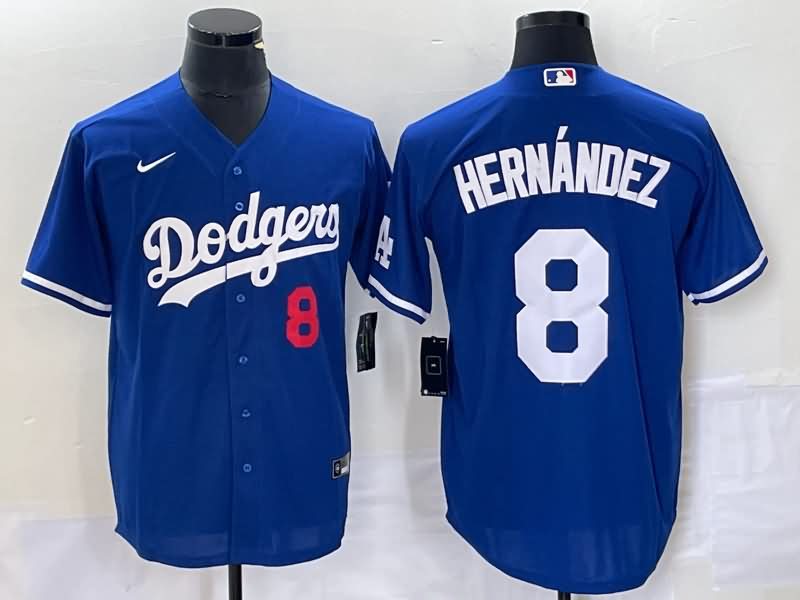 Los Angeles Dodgers Blue MLB Jersey 02