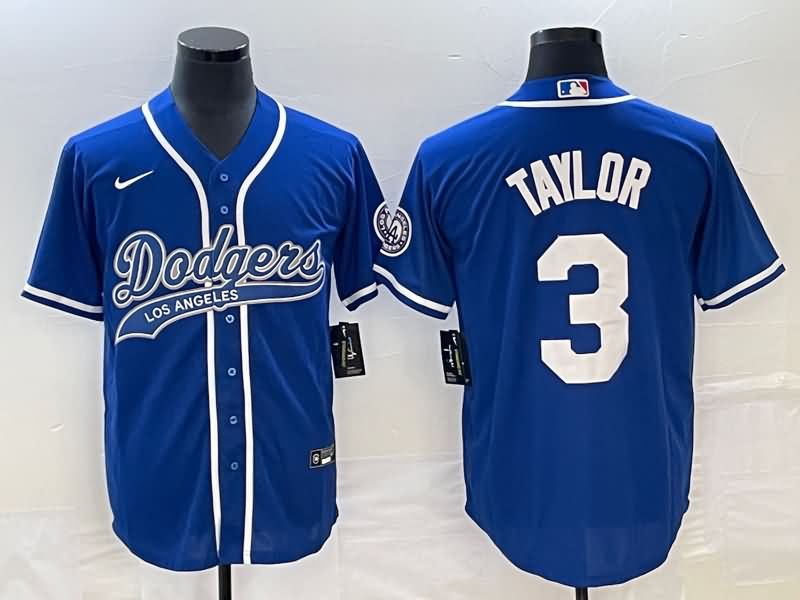 Los Angeles Dodgers Blue MLB Jersey 05